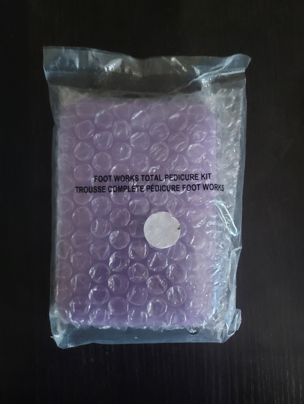 Avon Foot Works Total Pedicure Kit in Light Purple